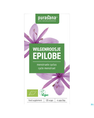 Purasana vegan epilobe    caps 120