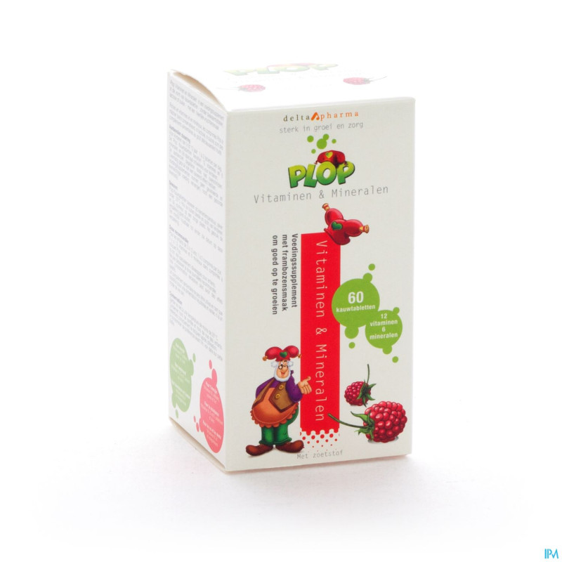 Plop vitamines et mineraux comp a croquer 60