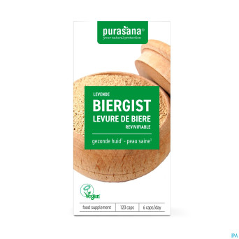 Purasana vegan levure de biere reviv.    caps 120