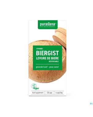 Purasana vegan levure de biere reviv.    caps 120