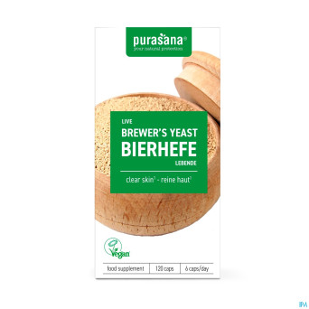 Purasana vegan levure de biere reviv.    caps 120