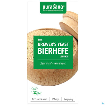 Purasana vegan levure de biere reviv.    caps 120