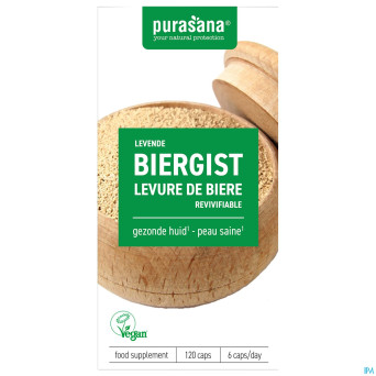 Purasana vegan levure de biere reviv.    caps 120