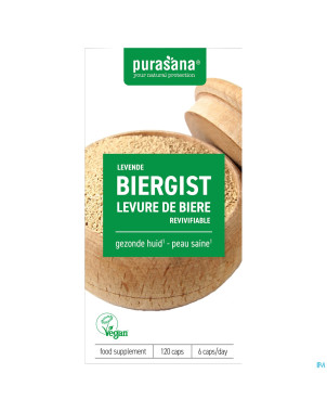 Purasana vegan levure de biere reviv.    caps 120