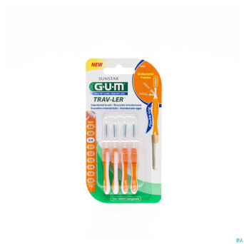 Gum brosse interd.proxa travler 0,9mm 4 1412