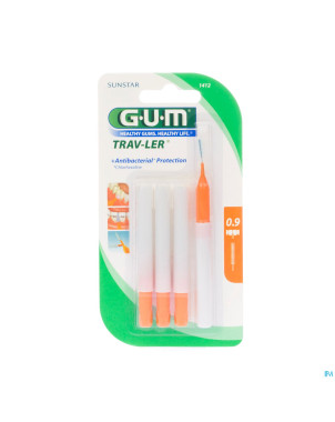 Gum brosse interd.proxa travler 0,9mm 4 1412
