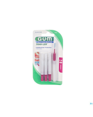 Gum brosse interd.proxa travler 1,4mm 4 1612