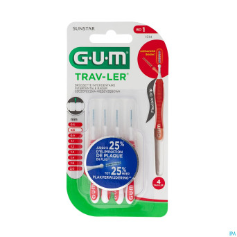 Gum trav-ler brosse interdent. 0,8mm 4    1314m4