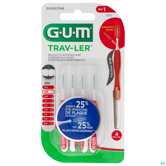 Gum trav-ler brosse interdent. 0,8mm 4    1314m4