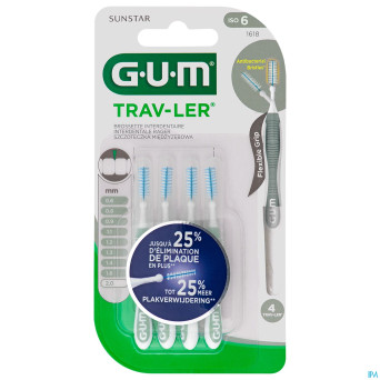 Gum trav-ler brosse interdent 2,0mm 4    1618m4
