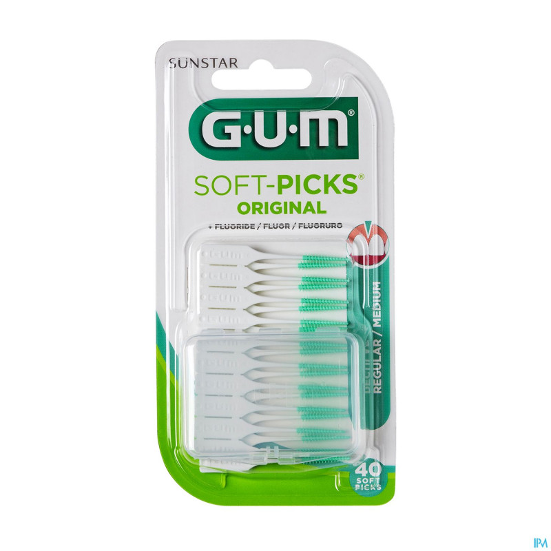 Gum soft picks baton.interdent. ctc  40    632