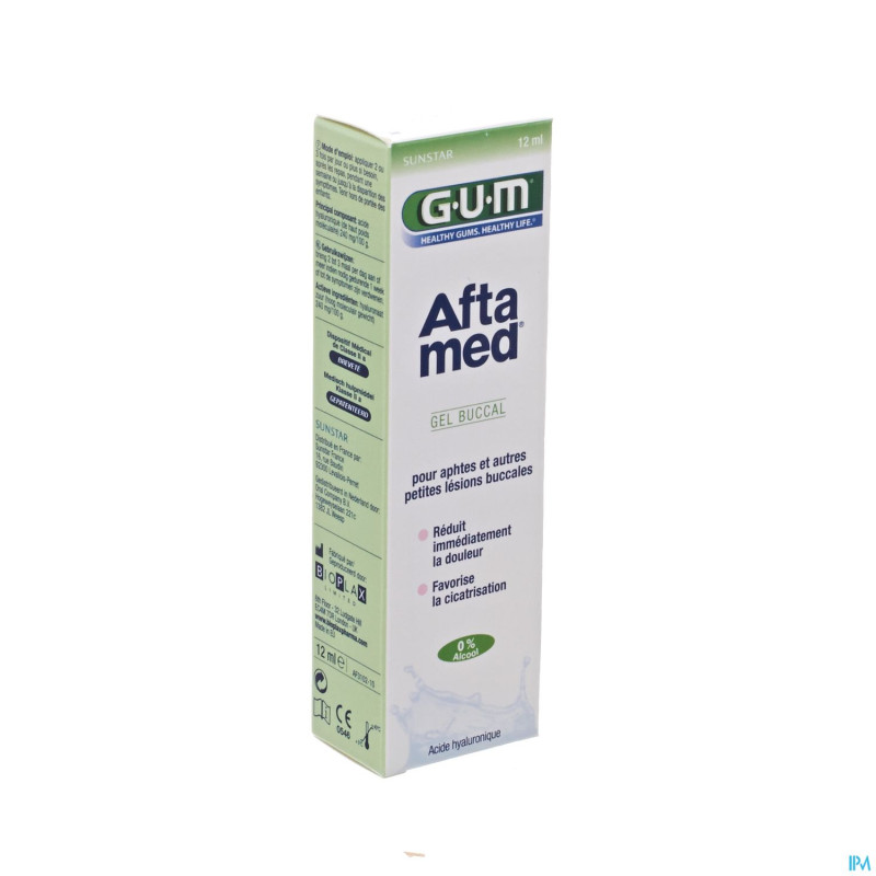 Gum aftamed gel adulte    12ml    2223