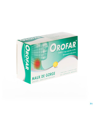 Orofar parels-perles 36 x 1 mg