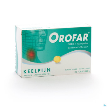 Orofar parels-perles 36 x 1 mg