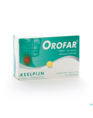 Orofar parels-perles 36 x 1 mg