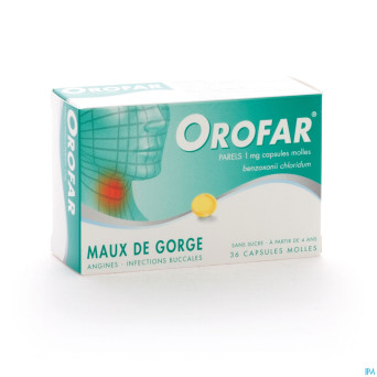 Orofar parels-perles 36 x 1 mg