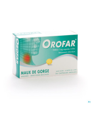 Orofar parels-perles 36 x 1 mg