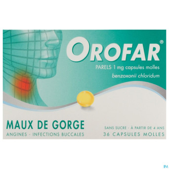 Orofar parels-perles 36 x 1 mg