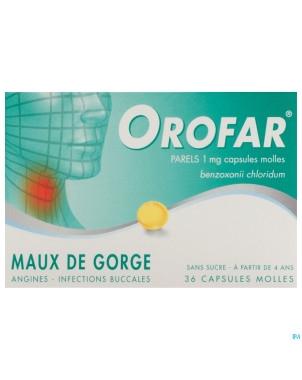 Orofar parels-perles 36 x 1 mg