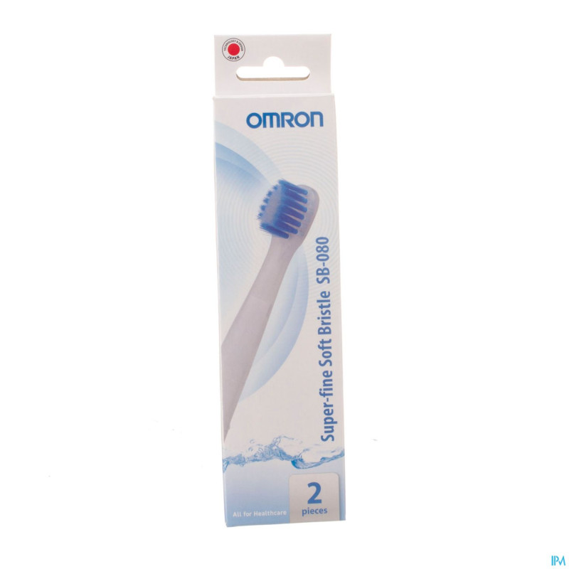 Omron brosse remplacement sb080 super fine soft 2