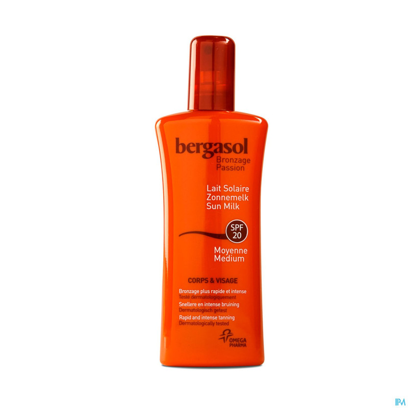 Bergasol lait spray rafr.ip20  125ml rempl.2078210