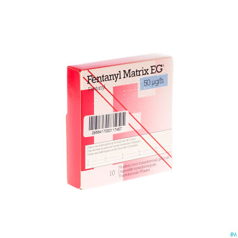 Fentanyl matrix eg 50,0ug empl transderm 10