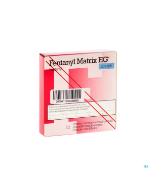 Fentanyl matrix eg 50,0ug empl transderm 10