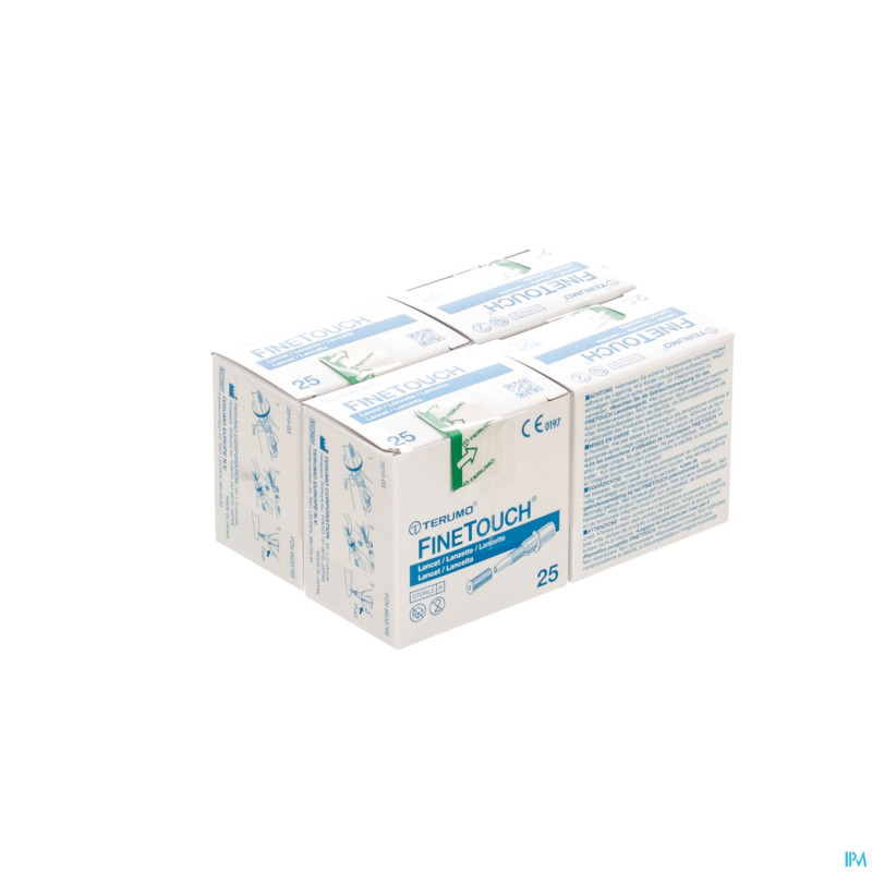 Terumo finetouch lancet  4x25