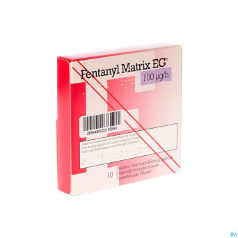 Fentanyl matrix eg 100,0ug empl transderm 10