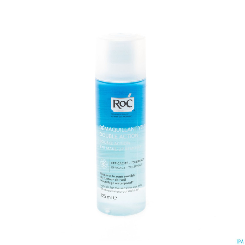 Roc demaquillant yeux double acton 125ml
