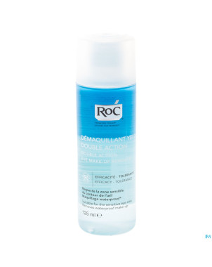 Roc demaquillant yeux double acton 125ml