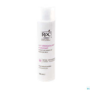 Roc lait demaquillant hydratant 200ml