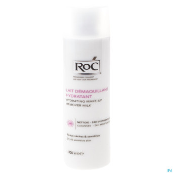 Roc lait demaquillant hydratant 200ml