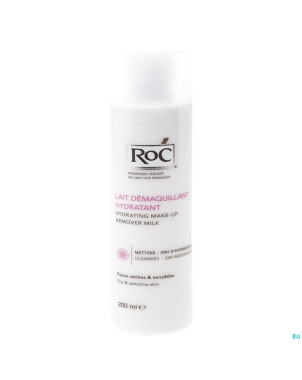 Roc lait demaquillant hydratant 200ml