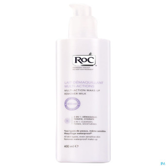 Roc lait demaq multi-actions 3en1 400ml promo