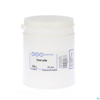Quinine sulphate    250g abc
