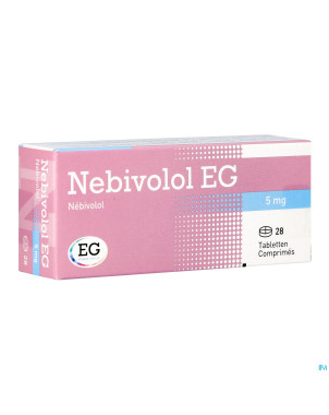 Nebivolol eg comp 28 x 5 mg