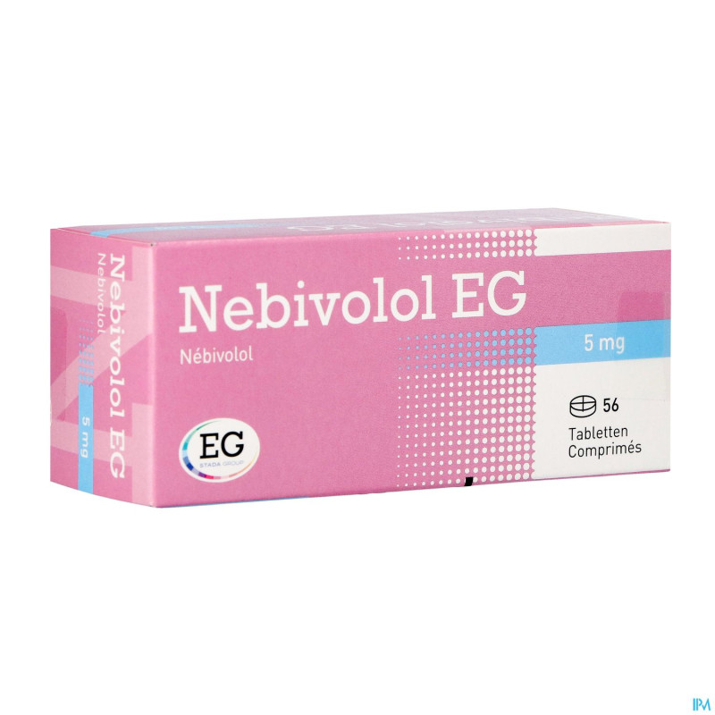 Nebivolol eg comp 56 x 5 mg