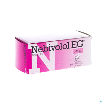 Nebivolol eg comp 56 x 5 mg