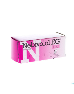 Nebivolol eg comp 56 x 5 mg