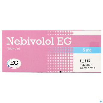 Nebivolol eg comp 56 x 5 mg
