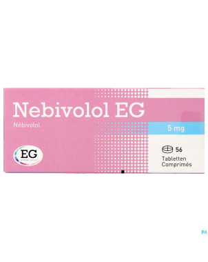 Nebivolol eg comp 56 x 5 mg