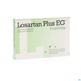 Losartan plus eg 50 mg/12,5 mg comp pell 28
