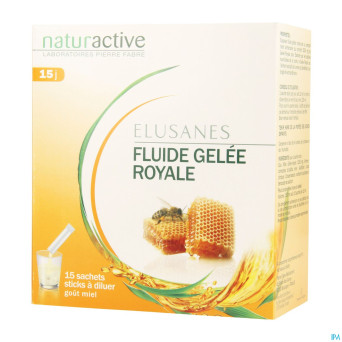 Elusanes gelee royale fluide stick 15x1500mg