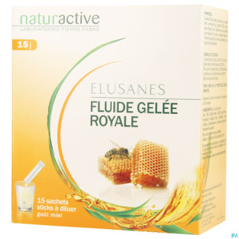 Elusanes gelee royale fluide stick 15x1500mg