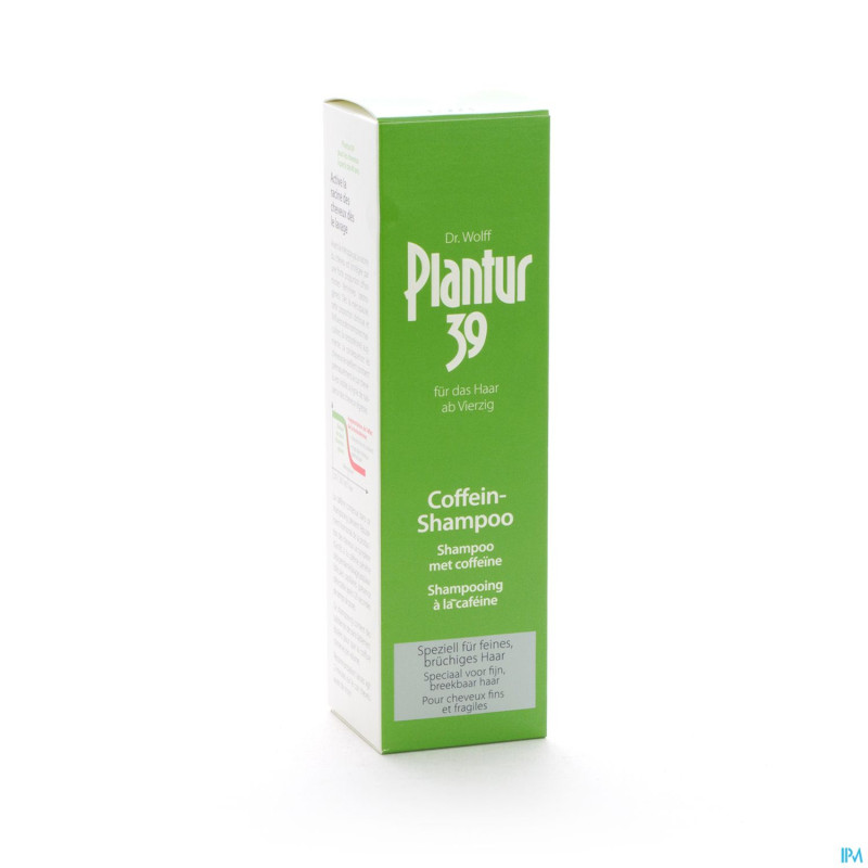 Plantur 39 sh cafeine cheveux fines 250ml