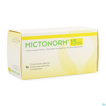 Mictonorm 15mg comp enrobe  56