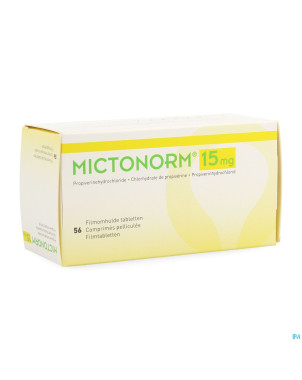 Mictonorm 15mg comp enrobe  56