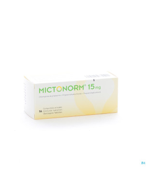 Mictonorm 15mg comp enrobe  56