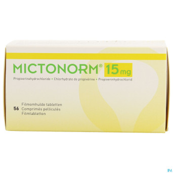 Mictonorm 15mg comp enrobe  56